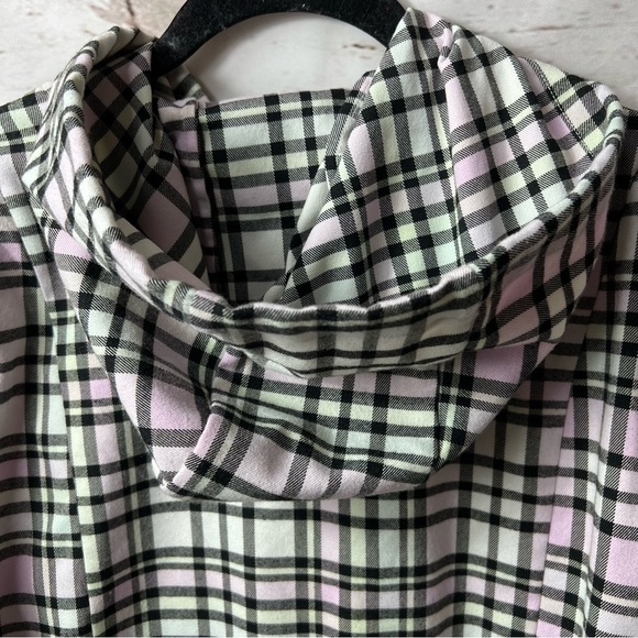 Nwot Torrid Flannel Hooded Anorak - Picture 5 of 8